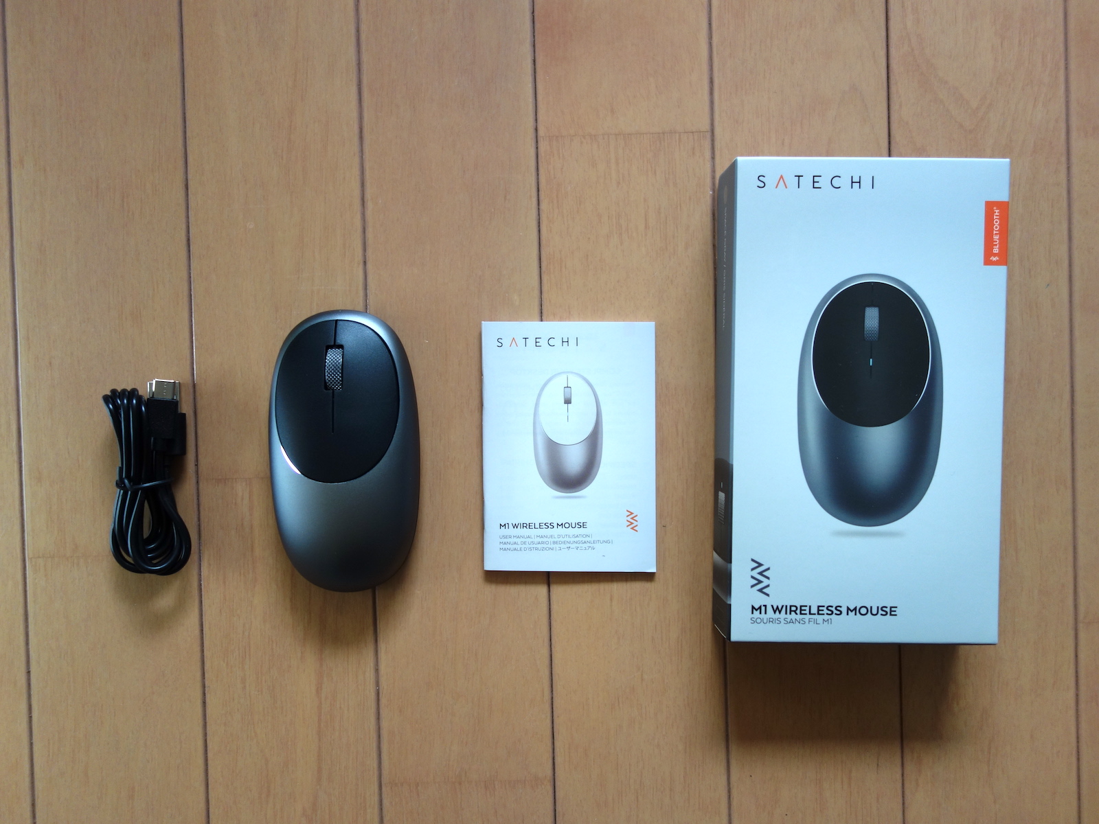 「Satechi M1 Bluetooth ワイヤレスマウス」の特徴 「Satechi M1 Bluetooth ワイヤレスマウス」の特徴