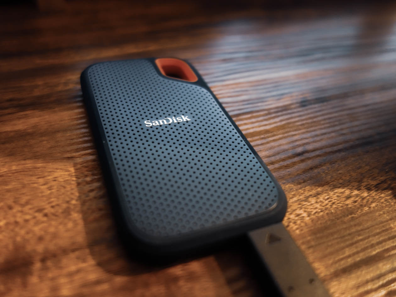 容量は選べる4種類（250GB/500GB/1TB/2TB）