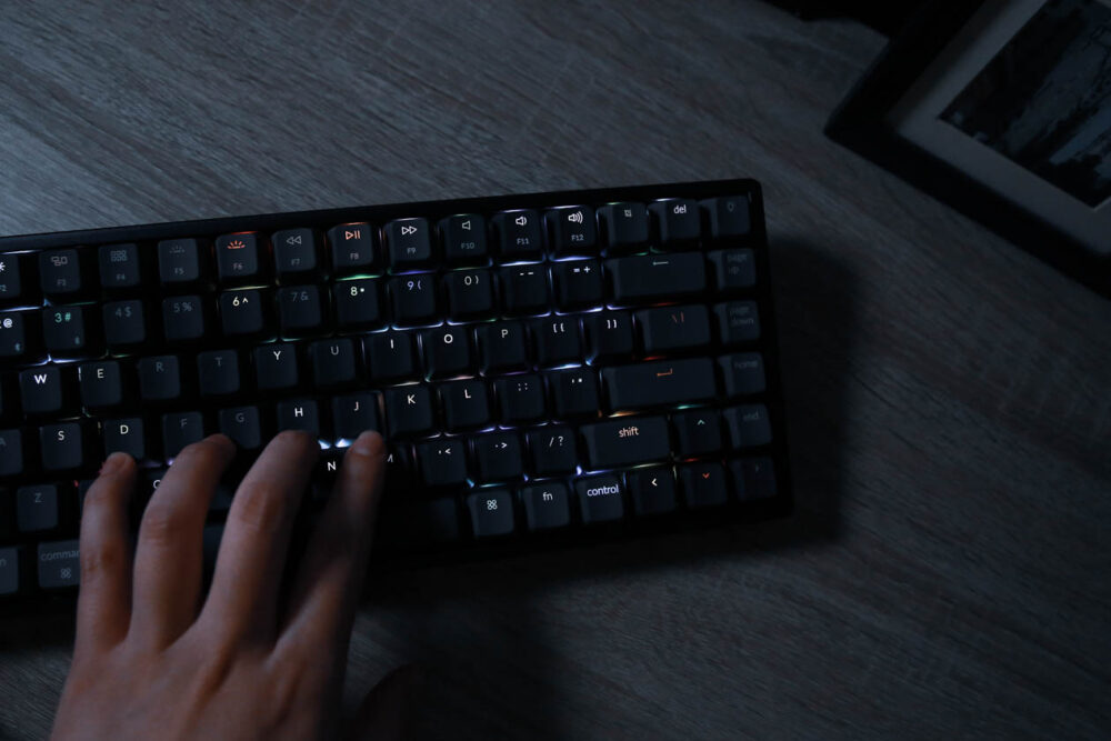 バックライトがキレイ