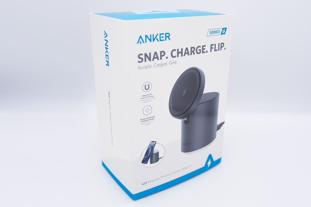 【レビュー】Anker 623 Magnetic Wireless Charger (MagGo)