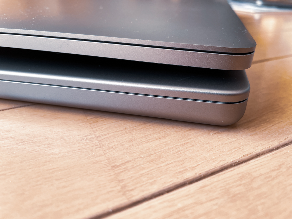 Intel版のMacBook Pro 13インチとM1 Pro搭載のMacBook Pro 14インチの違い