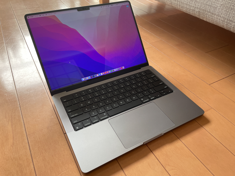【概要】筆者が購入したM1 Pro搭載のMacBook Pro 14インチのスペック